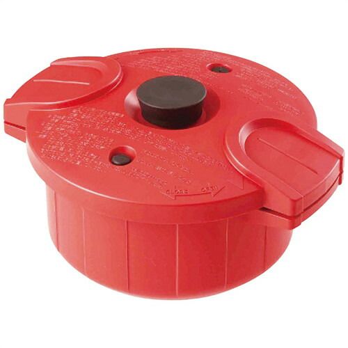 【お取り寄せギフト26A】スケーター 電子レンジ圧力鍋2.3l 極み味 MWP1/239564(レッド)(A4)