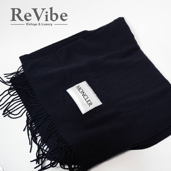 MONCLER SCARF モンクレール マフラー ストール スカーフ フリンジ
