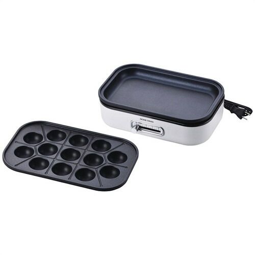 【お取り寄せギフト26A】ホームスワン ソロホットプレート(たこ焼きプレート付) SPT-08(T)(B4)