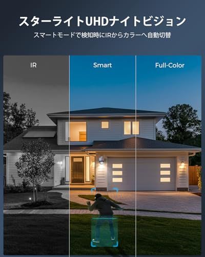 Ctronics 防犯カメラ 屋外 ワイヤレス5Gwifi 4K 10倍ズーム Amazon.co.jp: 【4K 10倍ハイブリッドズーム】Ctronics 防犯カメラ