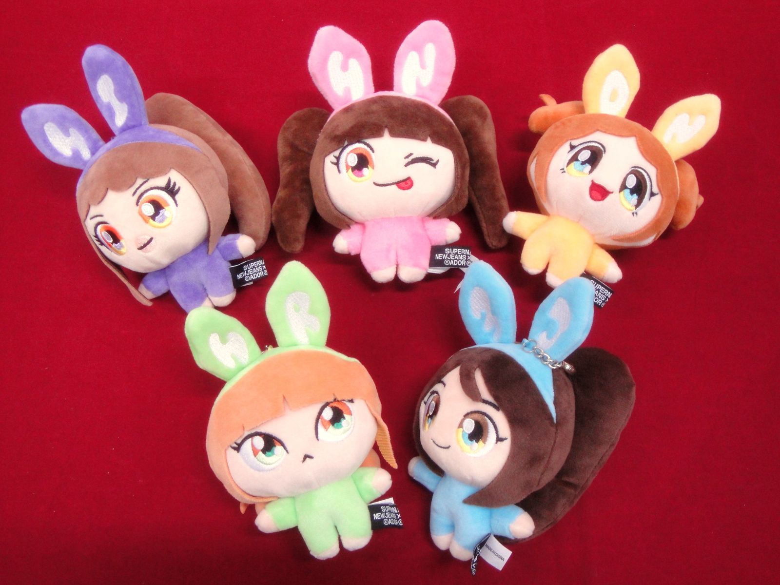 New Jeans × MURAKAMI ヘイン ハニ ダニエル ヘリン ミンジ ぬいぐるみ