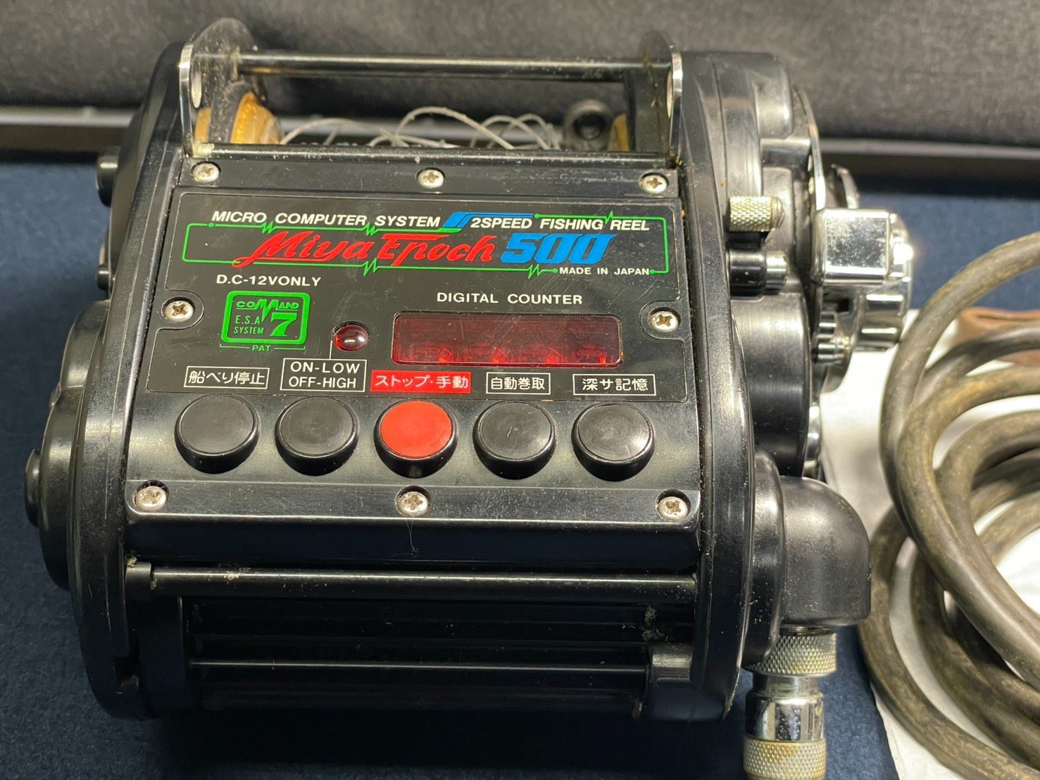 リール】ジャンク ミヤエポック 電動リール Miya Epoch 500 ミヤマエ