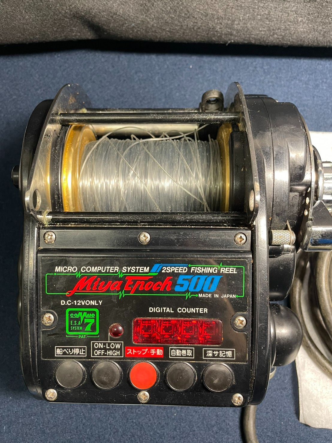 リール】ジャンク ミヤエポック 電動リール Miya Epoch 500 ミヤマエ