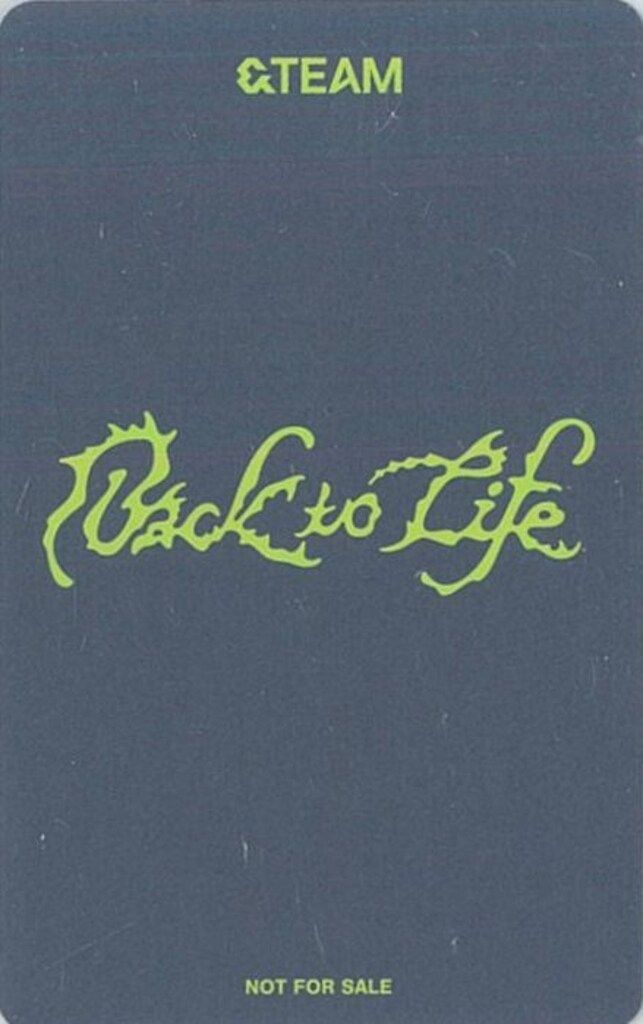 &TEAM UMS NICHOLAS Back to Life KR 1st Mini Album - メルカリ