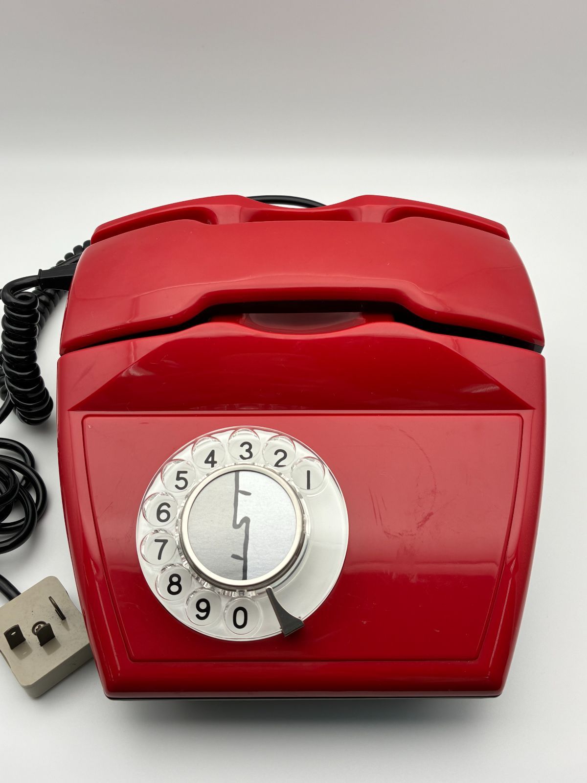 レトロ】ダイヤル式 電話機 日興電機製作所 ND-560 動作未確認 現状品