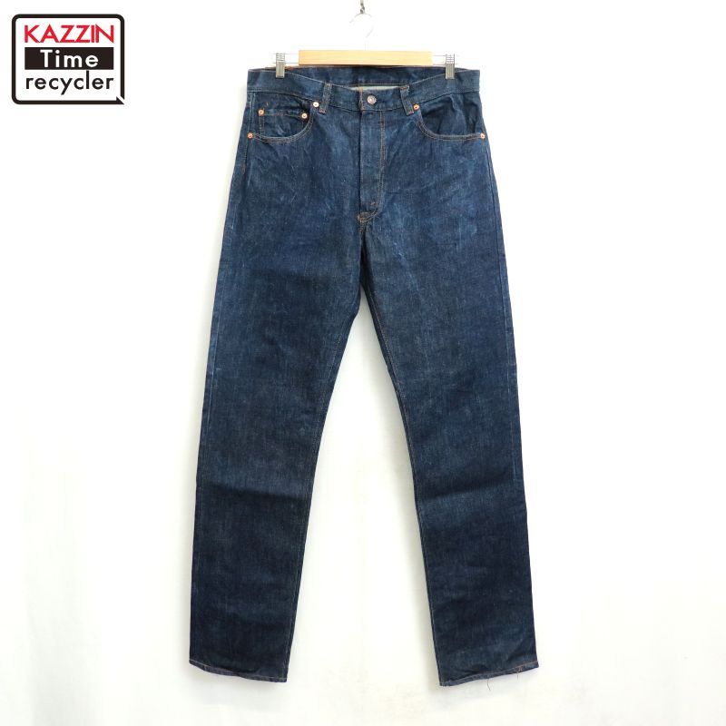 Levi’s 505 66前期 シングル 36×31 ビンテージデニム 濃紺 70s USA製 vintage Levi's 濃紺 66前期 シングルステッチ 505 デニム