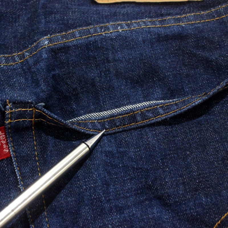 70s USA製 vintage Levi's 濃紺 66前期 シングルステッチ 505 デニム