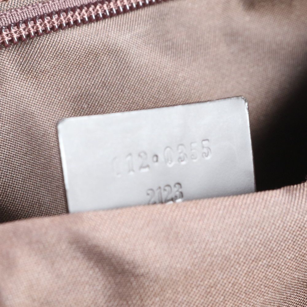 極美品 グッチ GG ナイロン 012 0355 レザー ビジネス バッグ 書類鞄