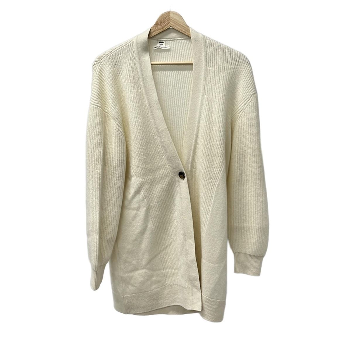 HERMÈS アイボリー カーディガン HERMES(エルメス) カーディガン サイズ34 S レディース - 2702D1