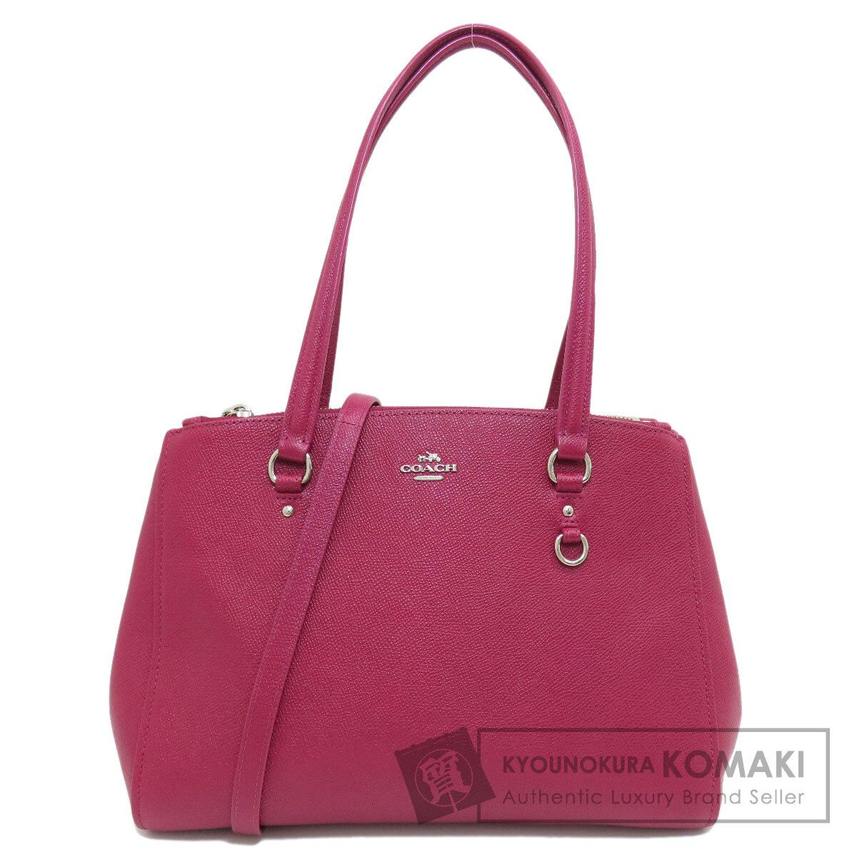 COACH コーチ 36882 2WAY ハンドバッグ レザー レディース [中古  