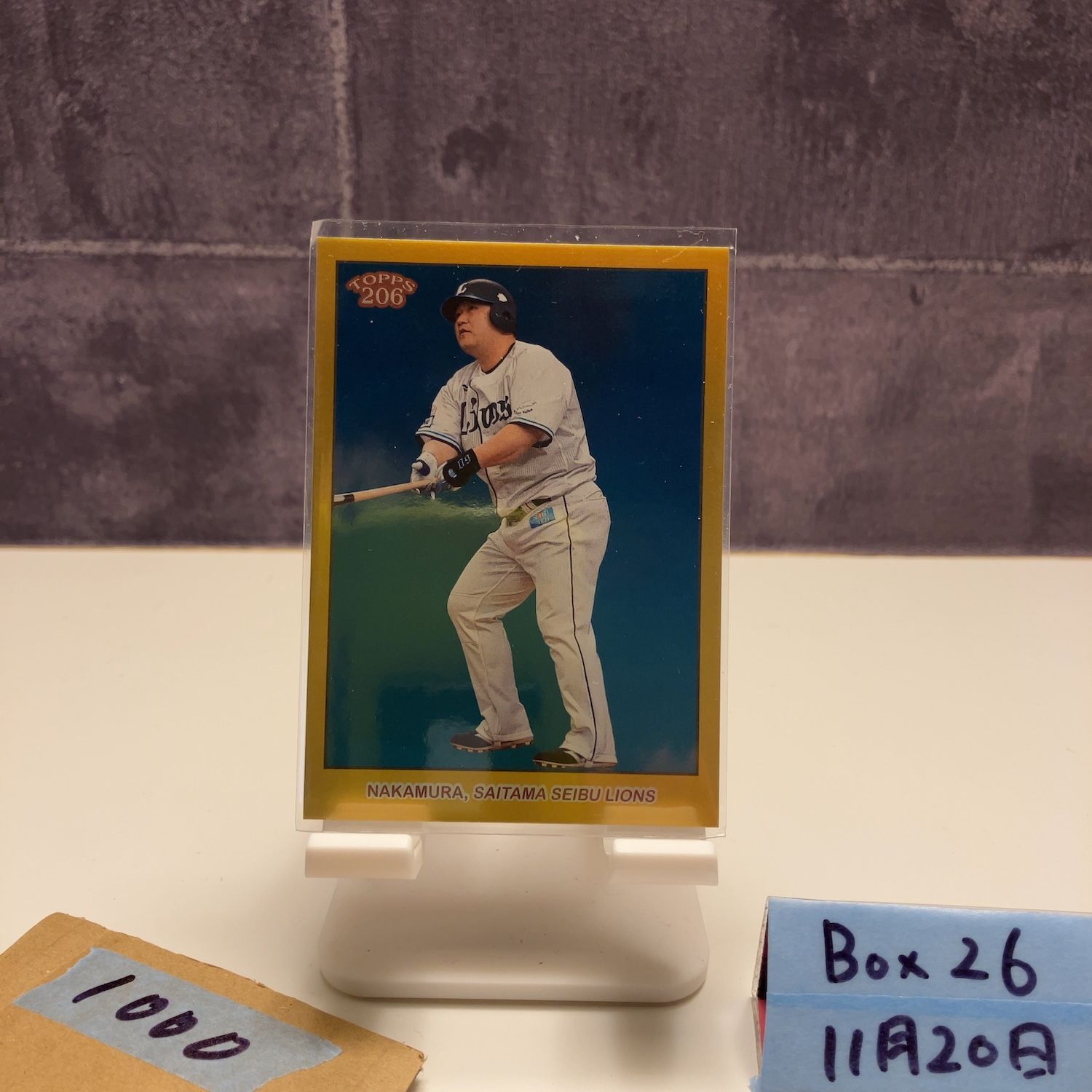 2024 Topps 206 NPB 中村剛也 Takeshi Nakamura 42/50 埼玉西武
