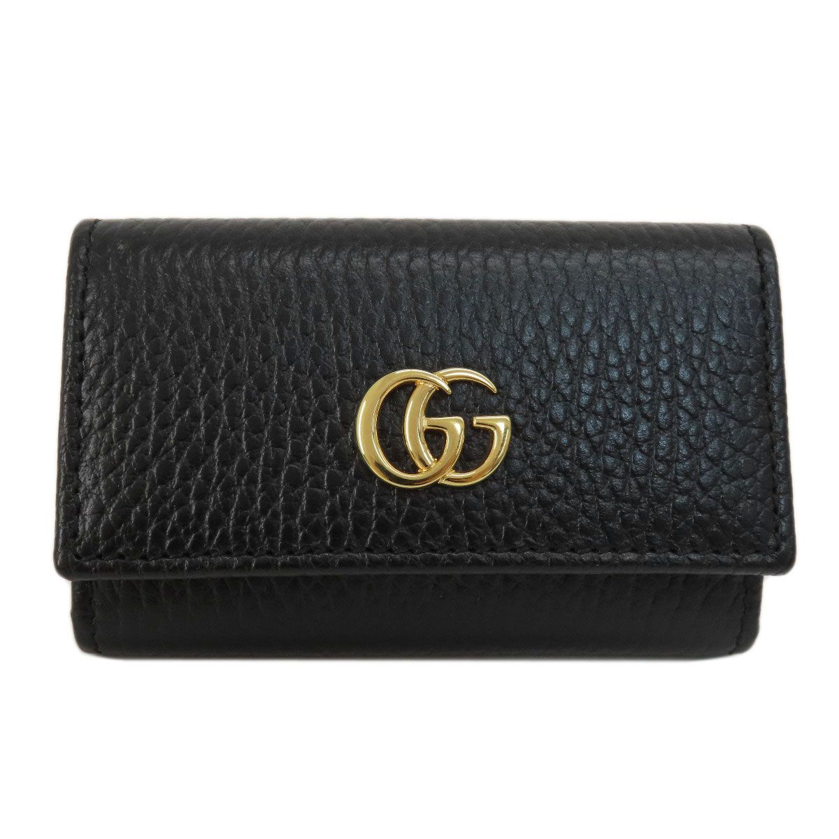 GUCCI グッチ 456118 GGマーモント キーケース レザー レディース