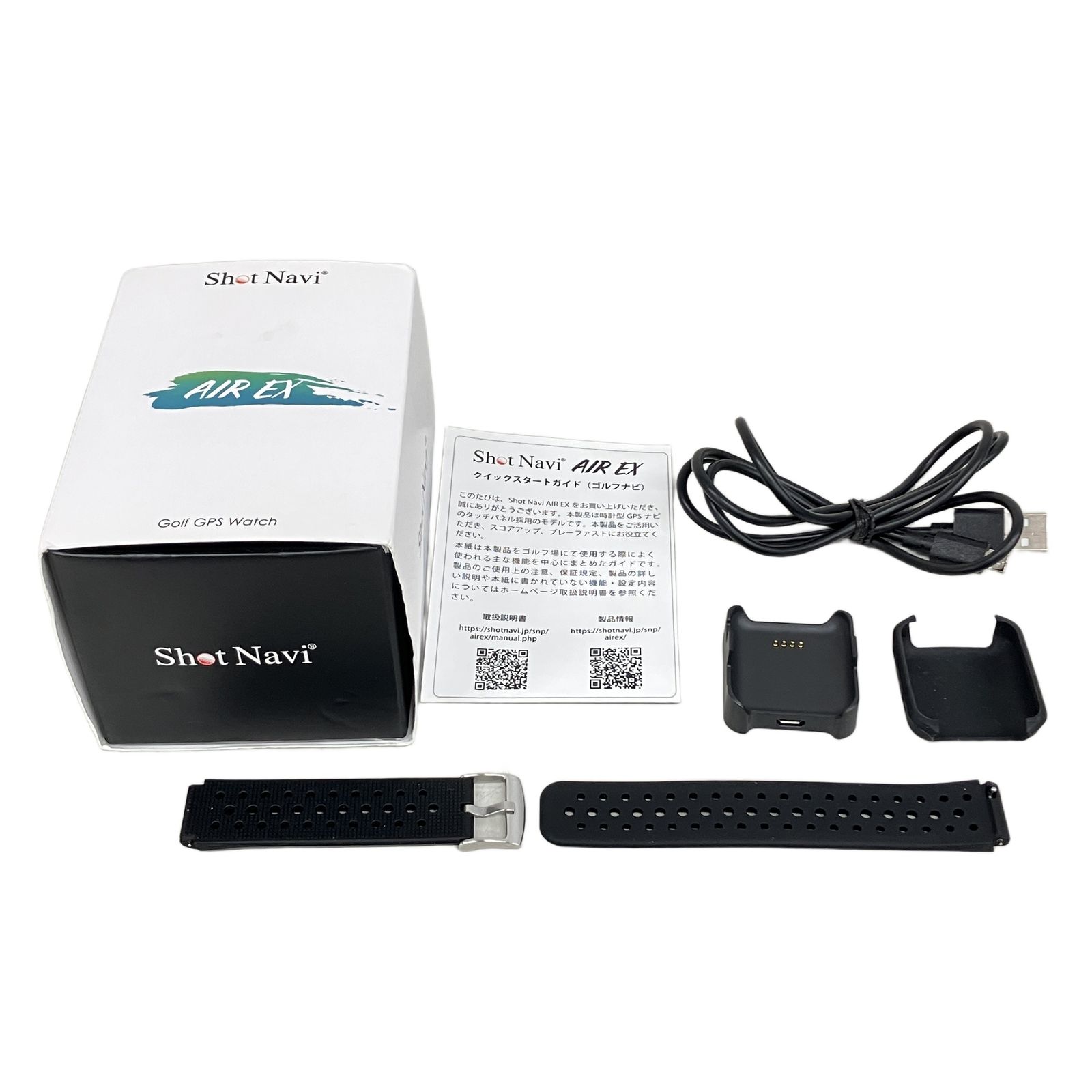 Shot Navi AIR EX Golf GPS Watch ショットナビ エアーイーエックス