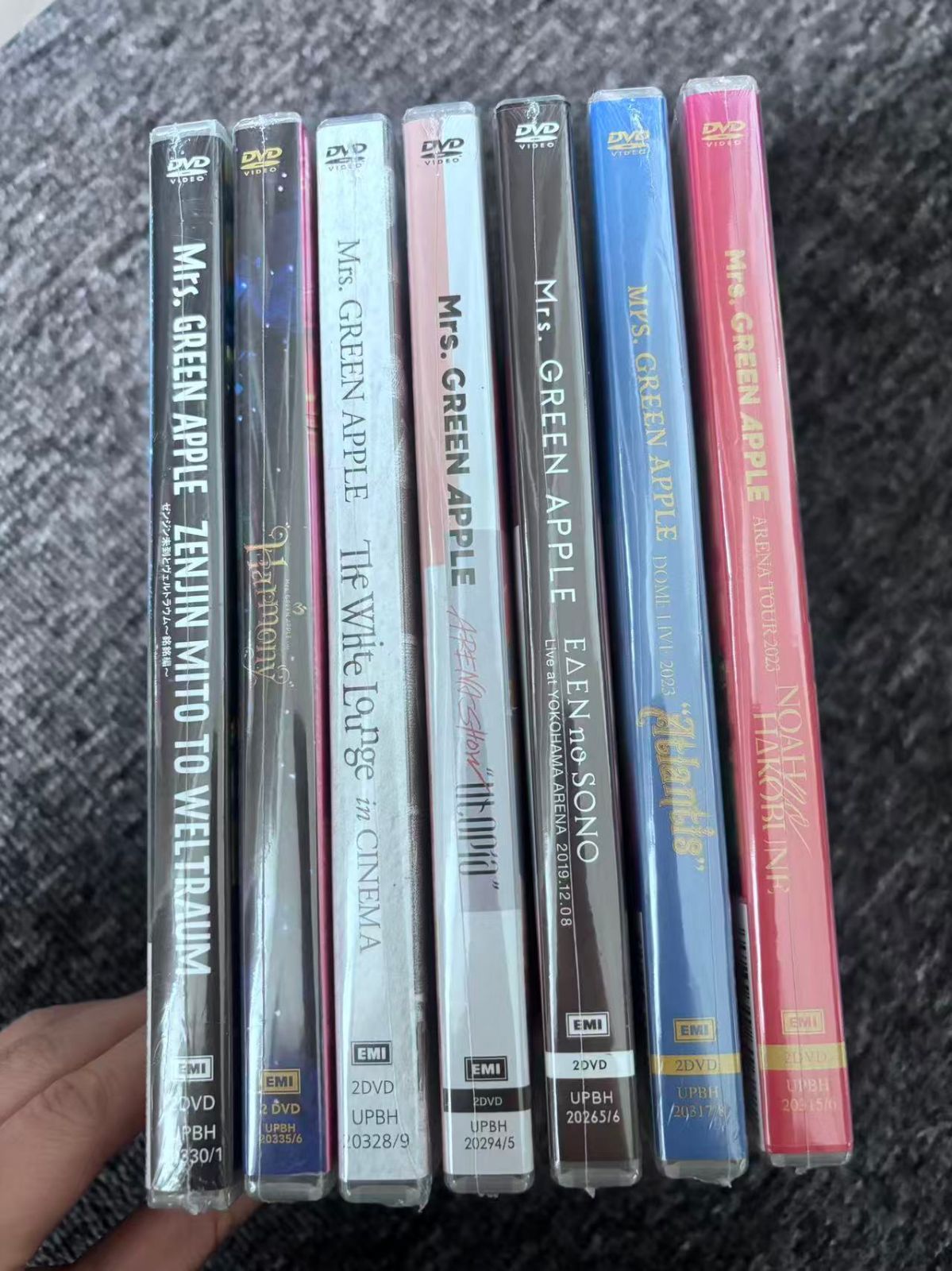 限定】Mrs.GREEN APPLE 通常盤 DVD 7本セット - メルカリ