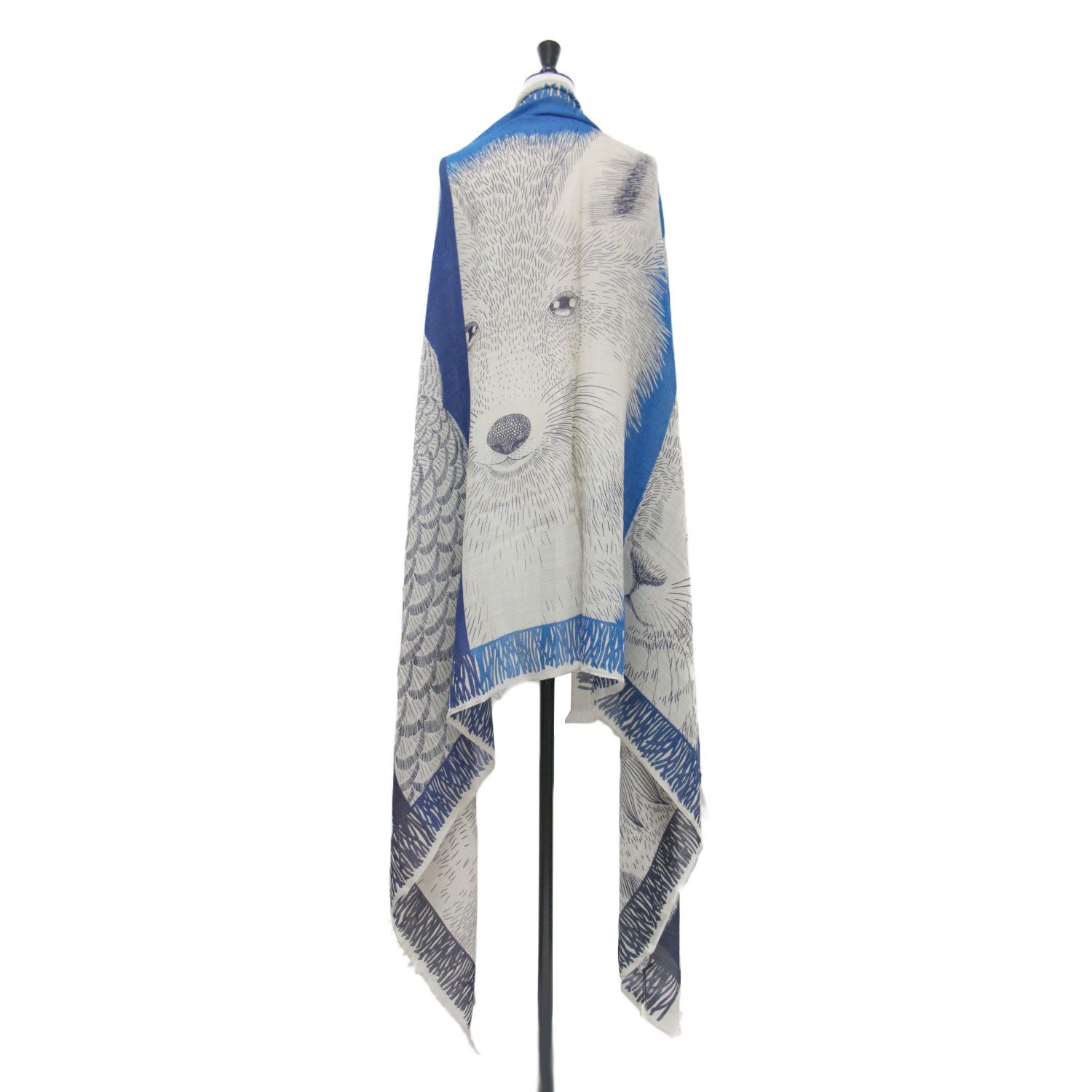 新品】INOUI EDITIONS イヌイエディションズ ストール | 5匹のアニマル