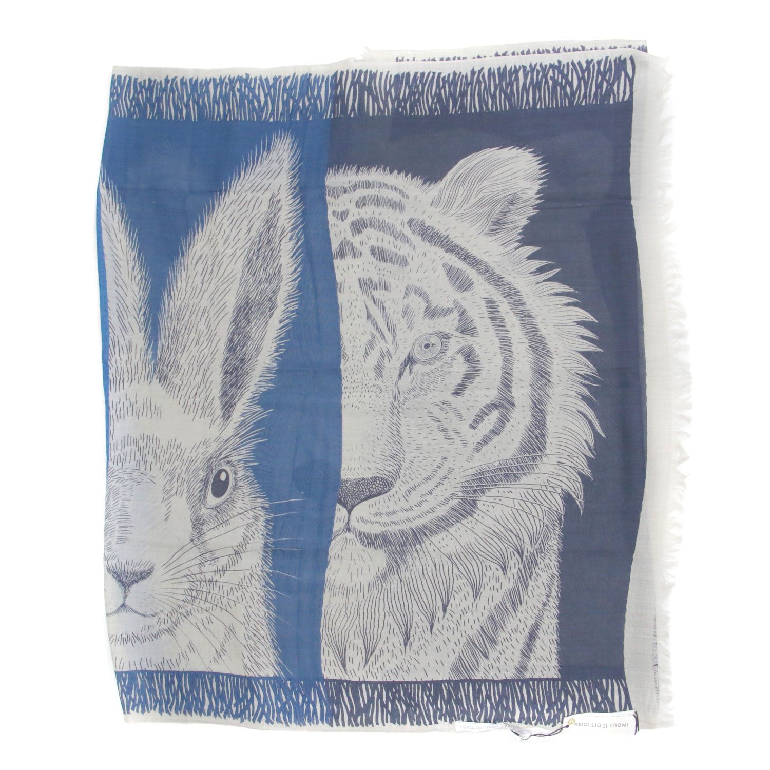 新品】INOUI EDITIONS イヌイエディションズ ストール | 5匹のアニマル