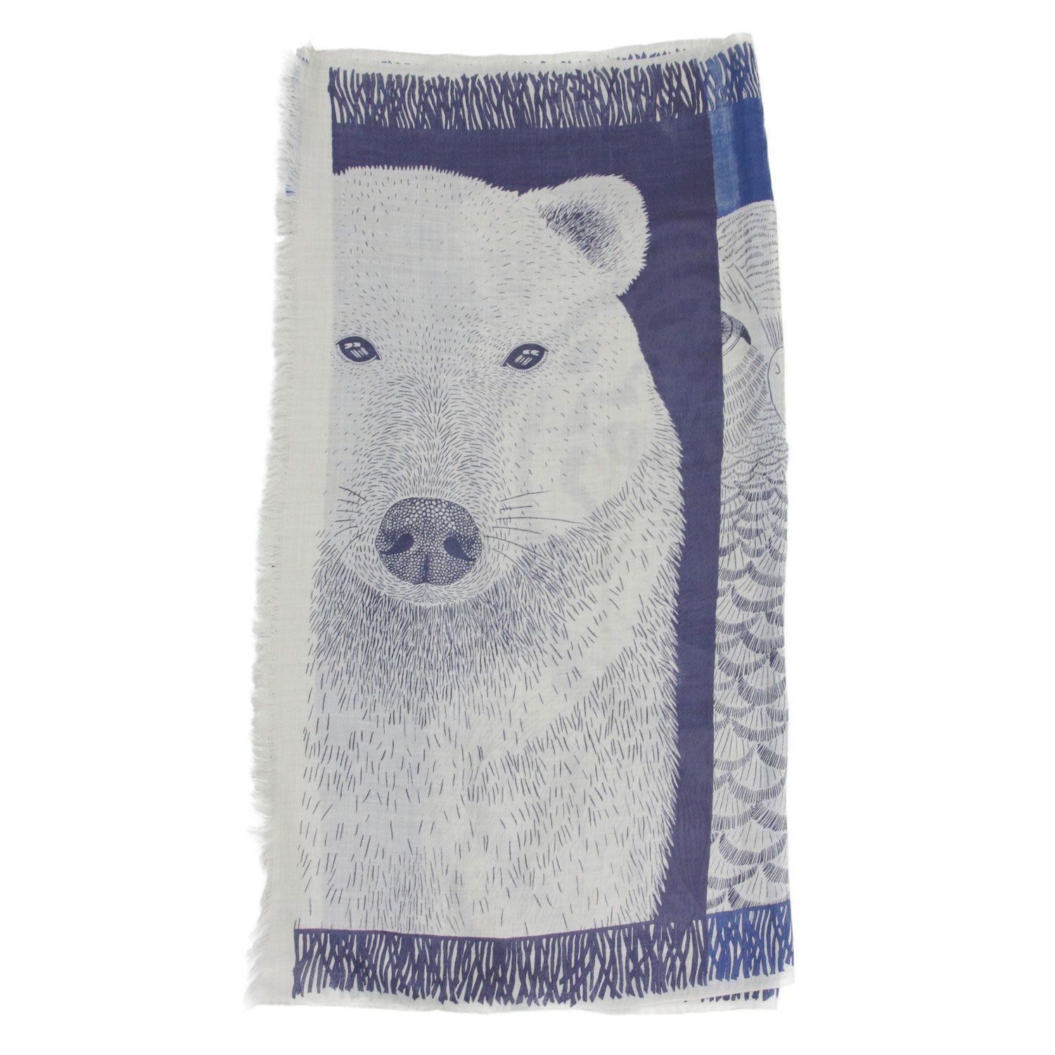 新品】INOUI EDITIONS イヌイエディションズ ストール | 5匹のアニマル