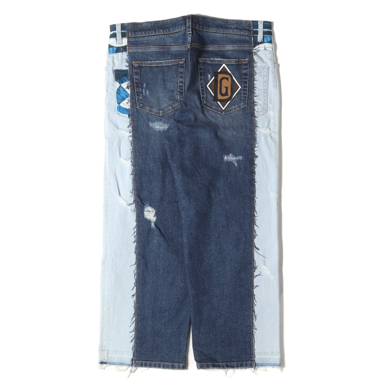 DOLCE&GABBANA ドルチェ&ガッバーナ パンツ インディゴ サイズ:46 | 再