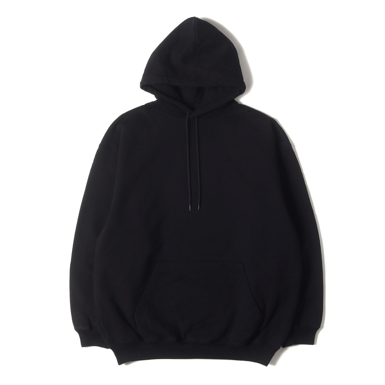 BALENCIAGA バレンシアガ パーカー ブラック 黒 サイズ:S | バックロゴ 