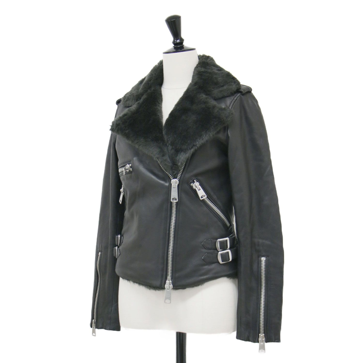 ALLSAINTS オールセインツ ジャケット ブラック 黒 サイズ:UK6(S