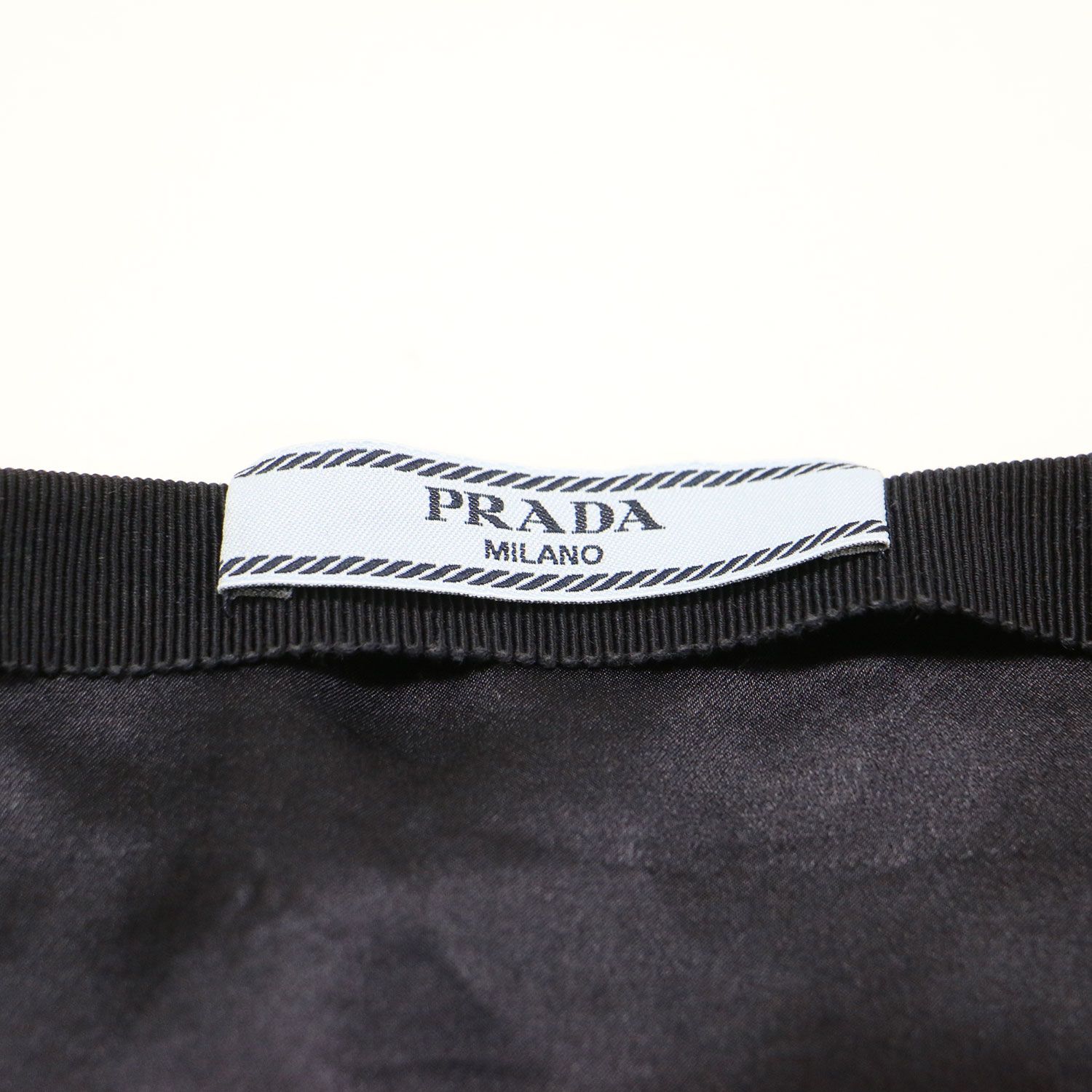 PRADA プラダ スカート ネイビー 紺 サイズ:38(S) | レース タイト