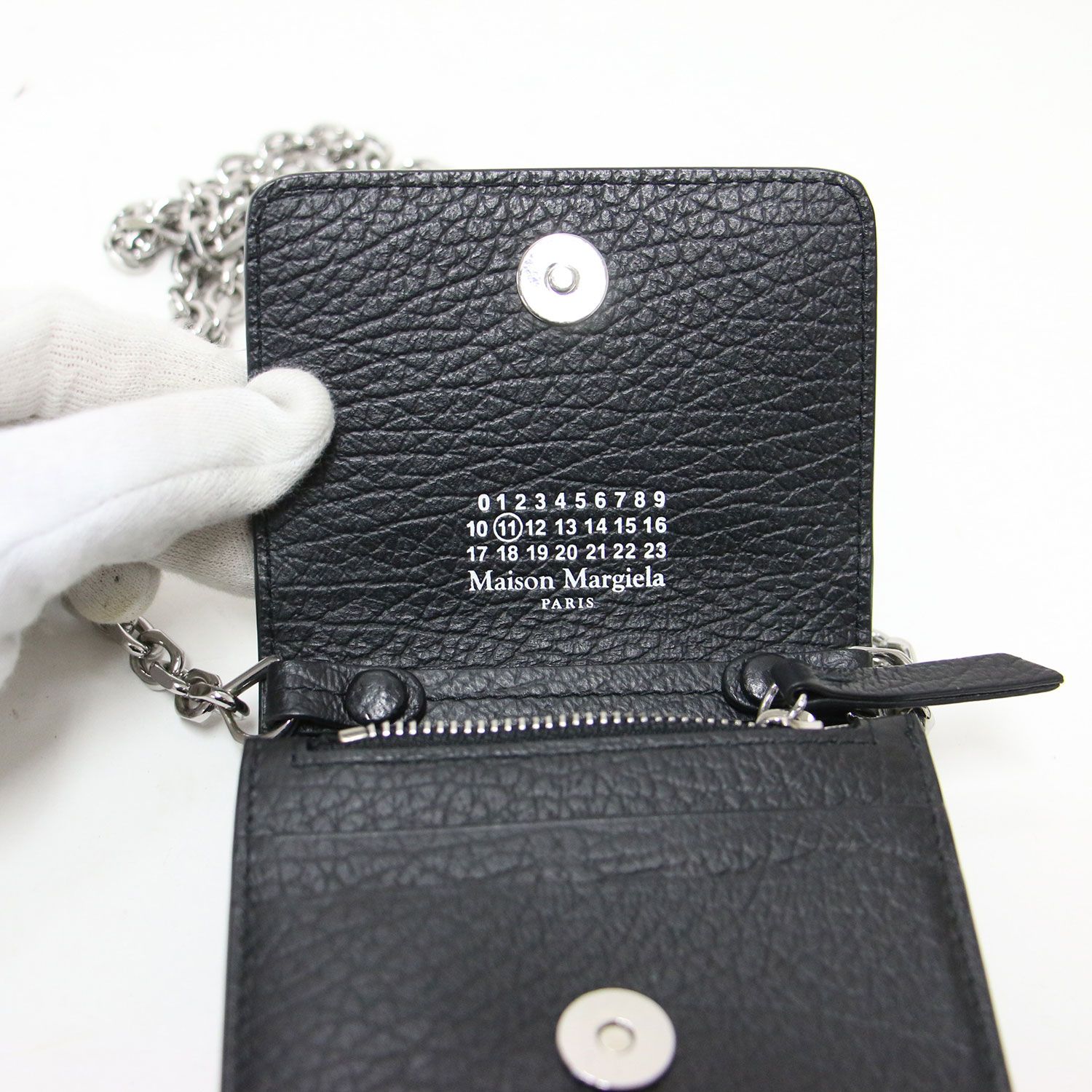 Maison Margiela メゾン マルジェラ 財布 | レザー スモール チェーン 