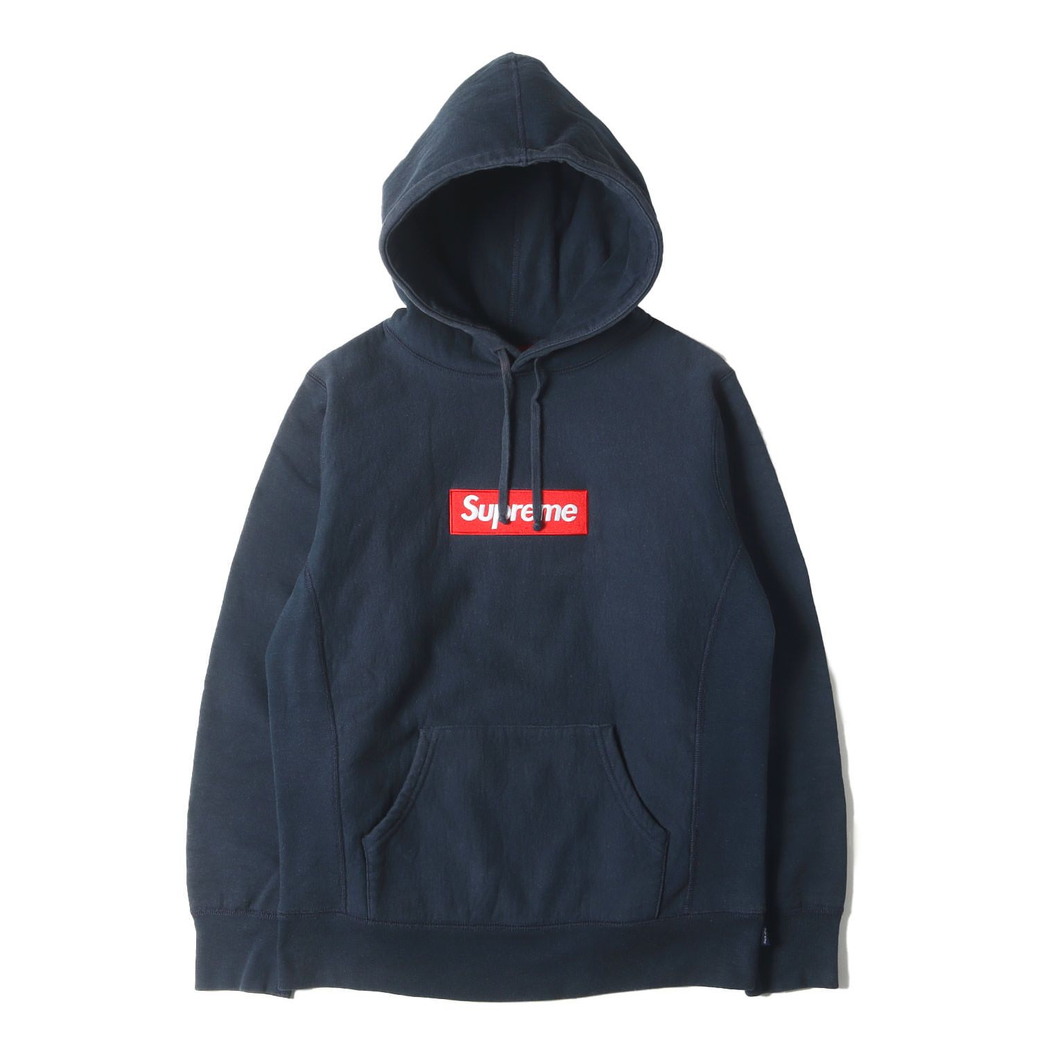 Supreme シュプリーム パーカー ネイビー 紺 サイズ:S | ボックスロゴ