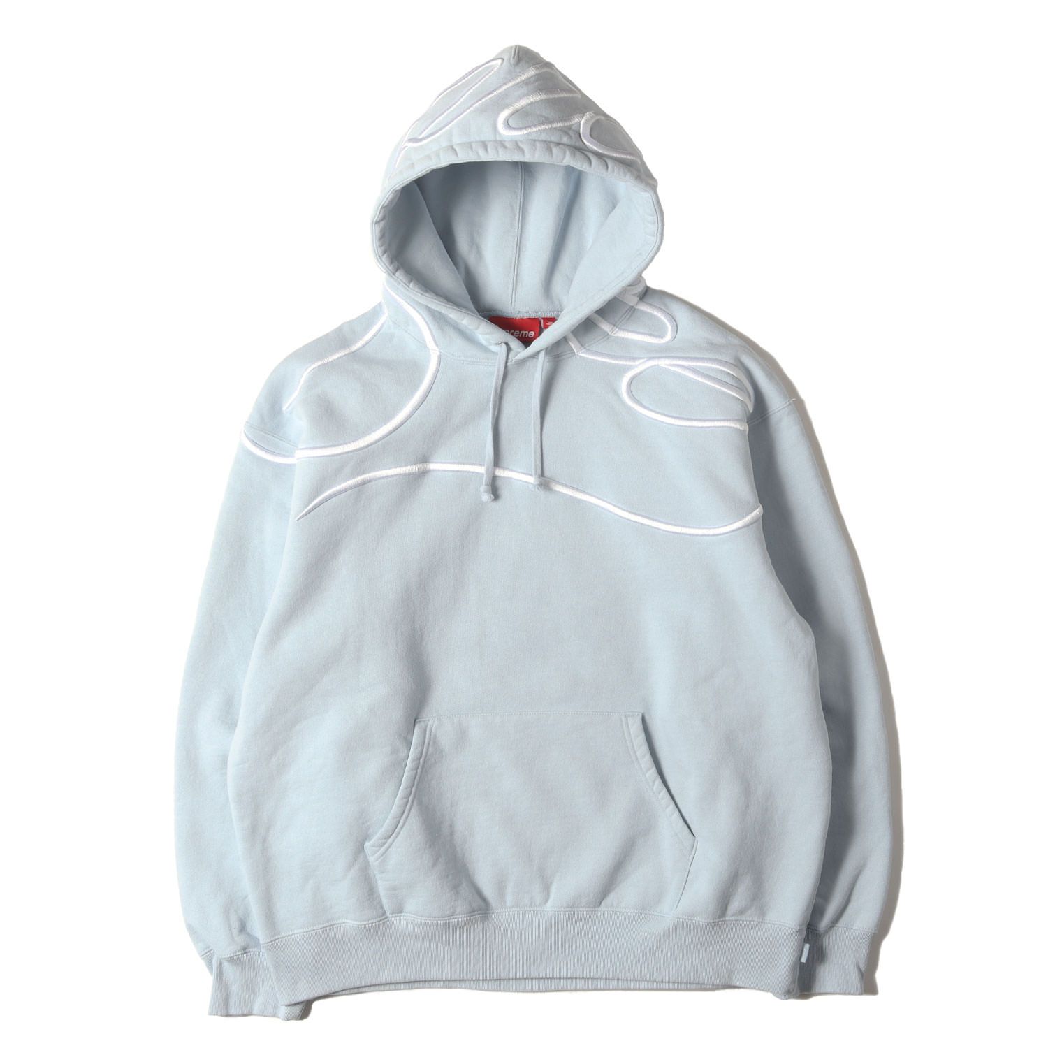 美品】Supreme シュプリーム パーカー ライトブルー サイズ:L | 25SS 