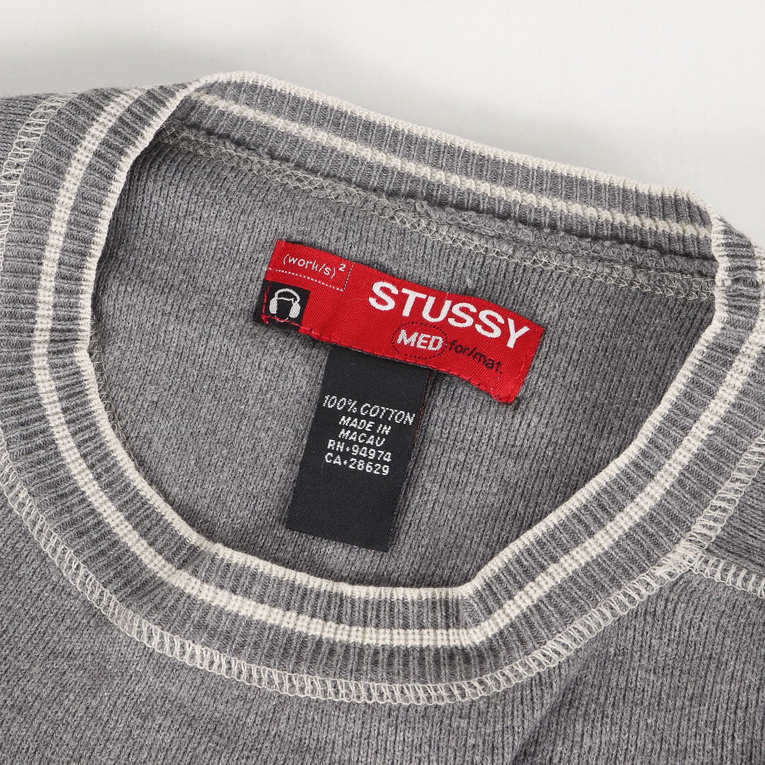 STUSSY ステューシー スウェット グレー サイズ:M | 90s OLD STSSY