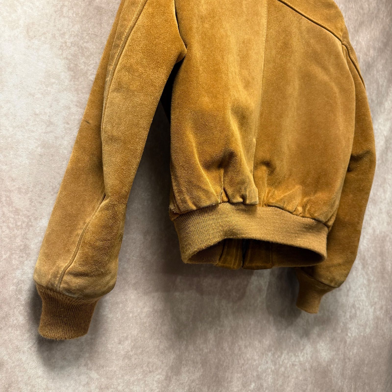 ✨OLD Schott 80s 米国製 スエード レザージャケット 38✨ショット