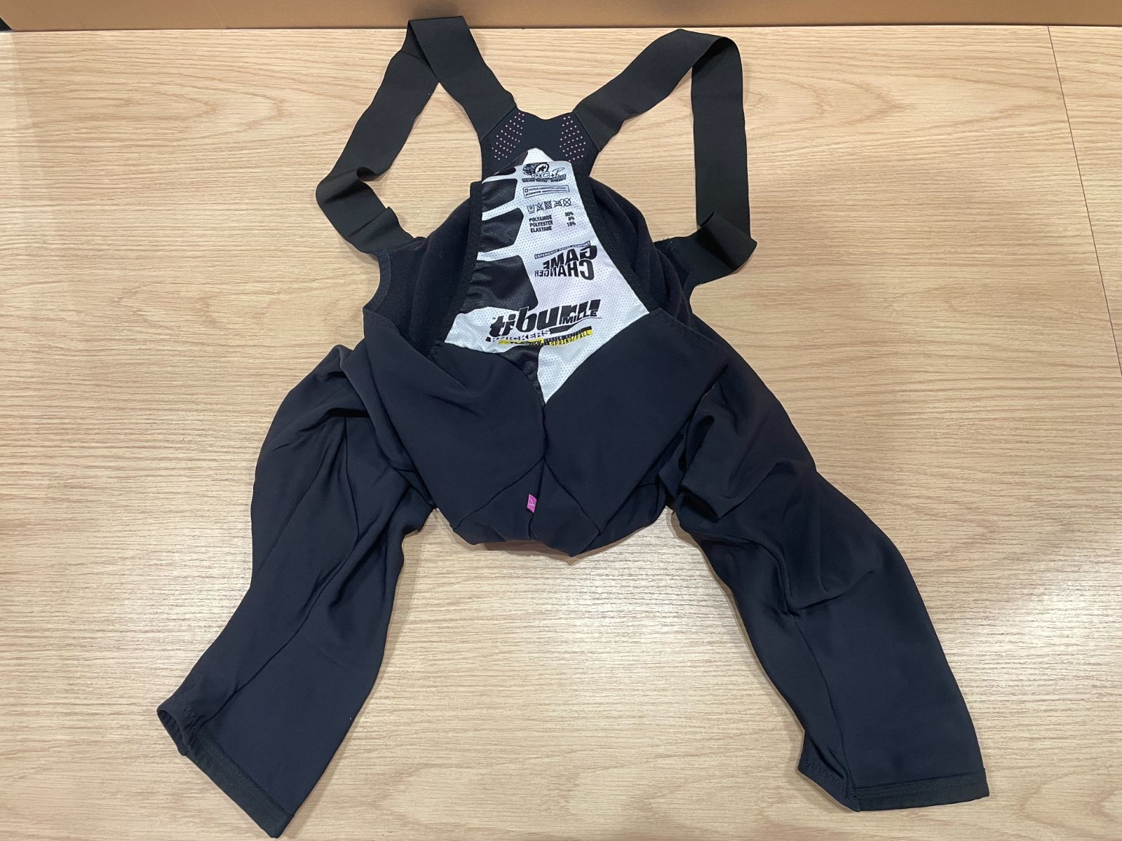 ■USED■ASSOS アソス tiburu Mille ティブル ミレ ビブタイツ Lサイズ ロードバイク 自転車 パーツ アクセサリー P3773