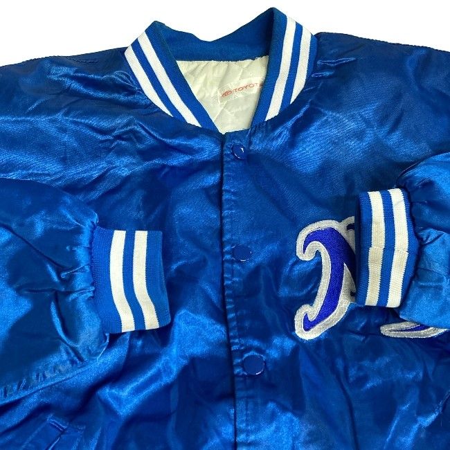 TOYOTA スタジャン 90s vintage 90年代 OLD ブルゾン 野茂英雄