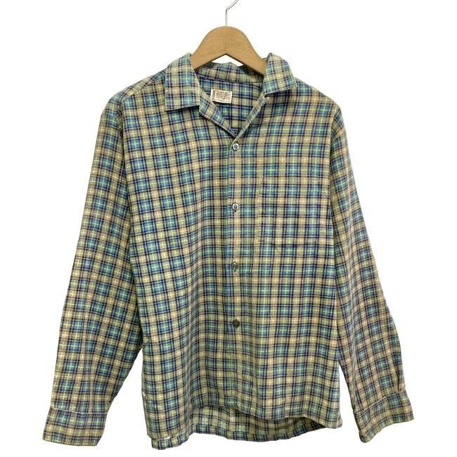 TOWNCRAFT ネルシャツ 60s-70s vintage 60-7年代 OLD チェックシャツ