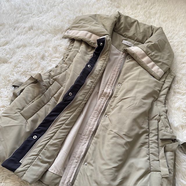 Eimee Law エイミーロウ ビックカラー 中綿ベスト ゆったり オーバー