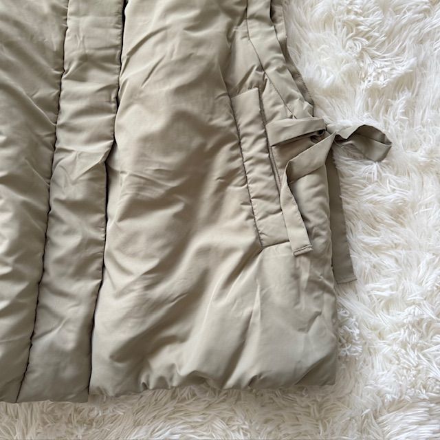 EimeeLaw エイミーロウ ビックカラー 中綿ベスト ゆったり オーバー