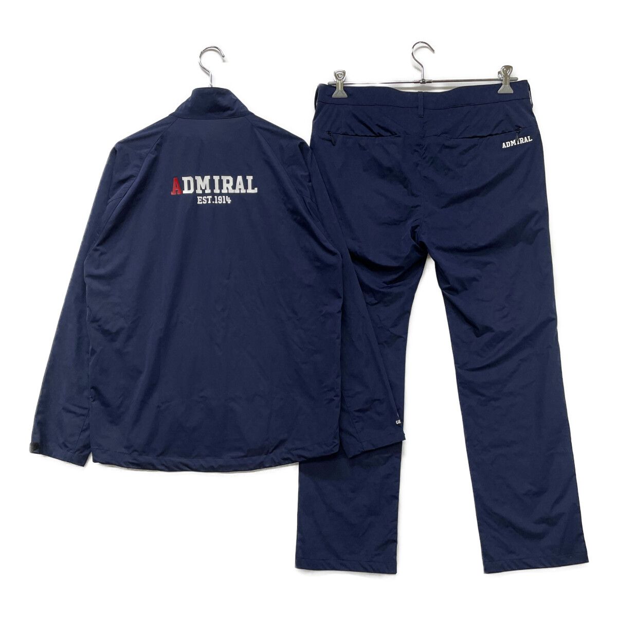 【Admiral GOLF】セットアップ 中古 メンズ アドミラルゴルフ Admiral Golf セットアップ LL 紺