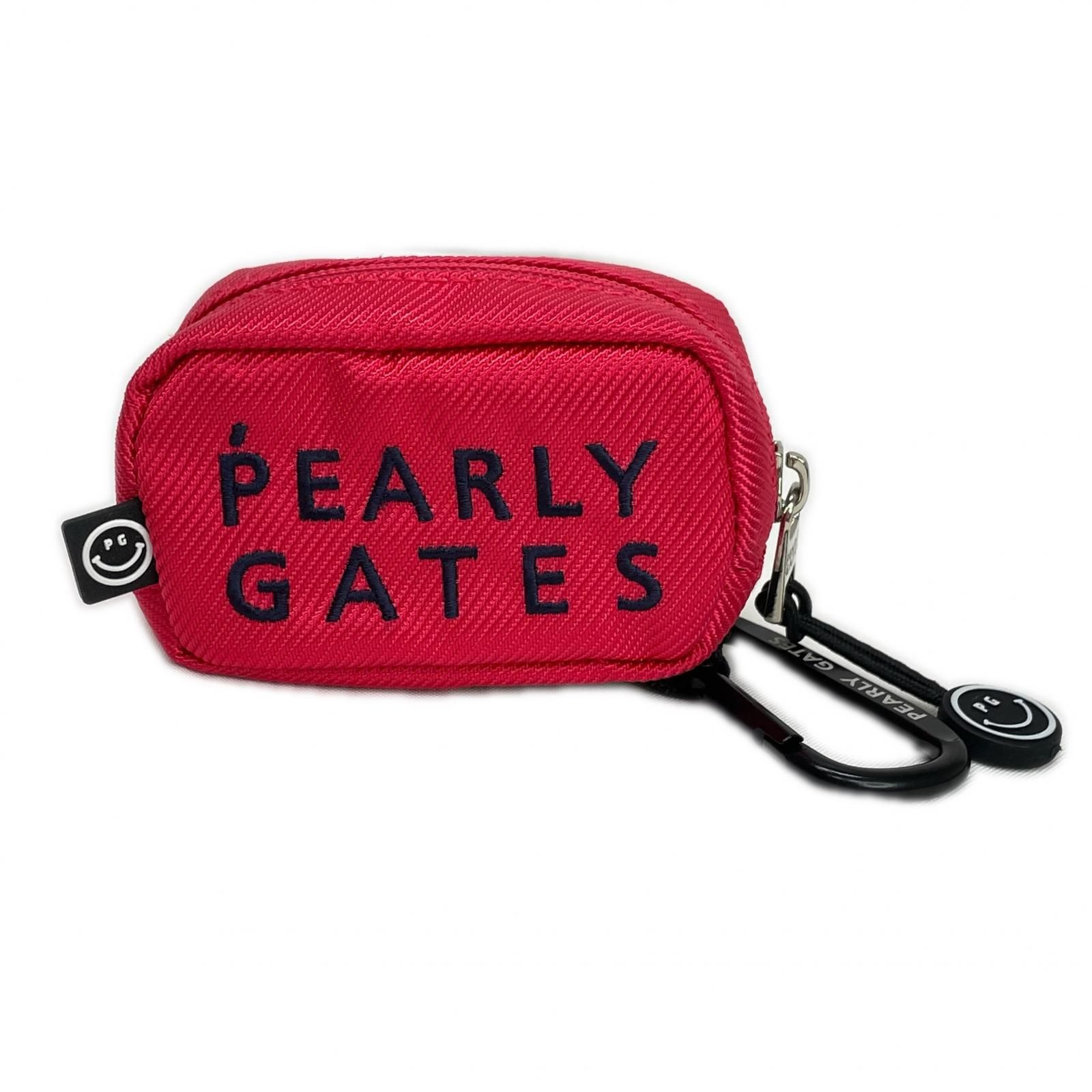 中古 パーリーゲイツ PEARLY GATES ボールポーチ ピンク ボールケース