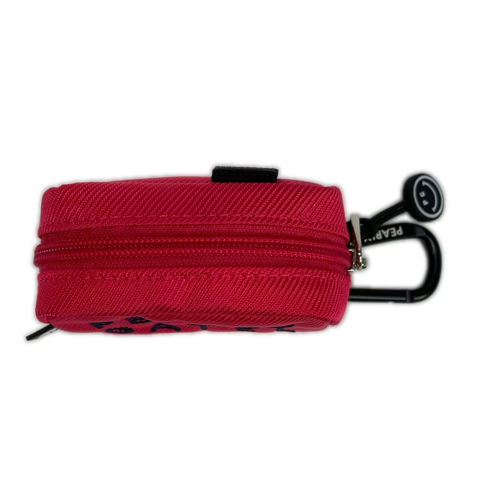 中古 パーリーゲイツ PEARLY GATES ボールポーチ ピンク ボールケース