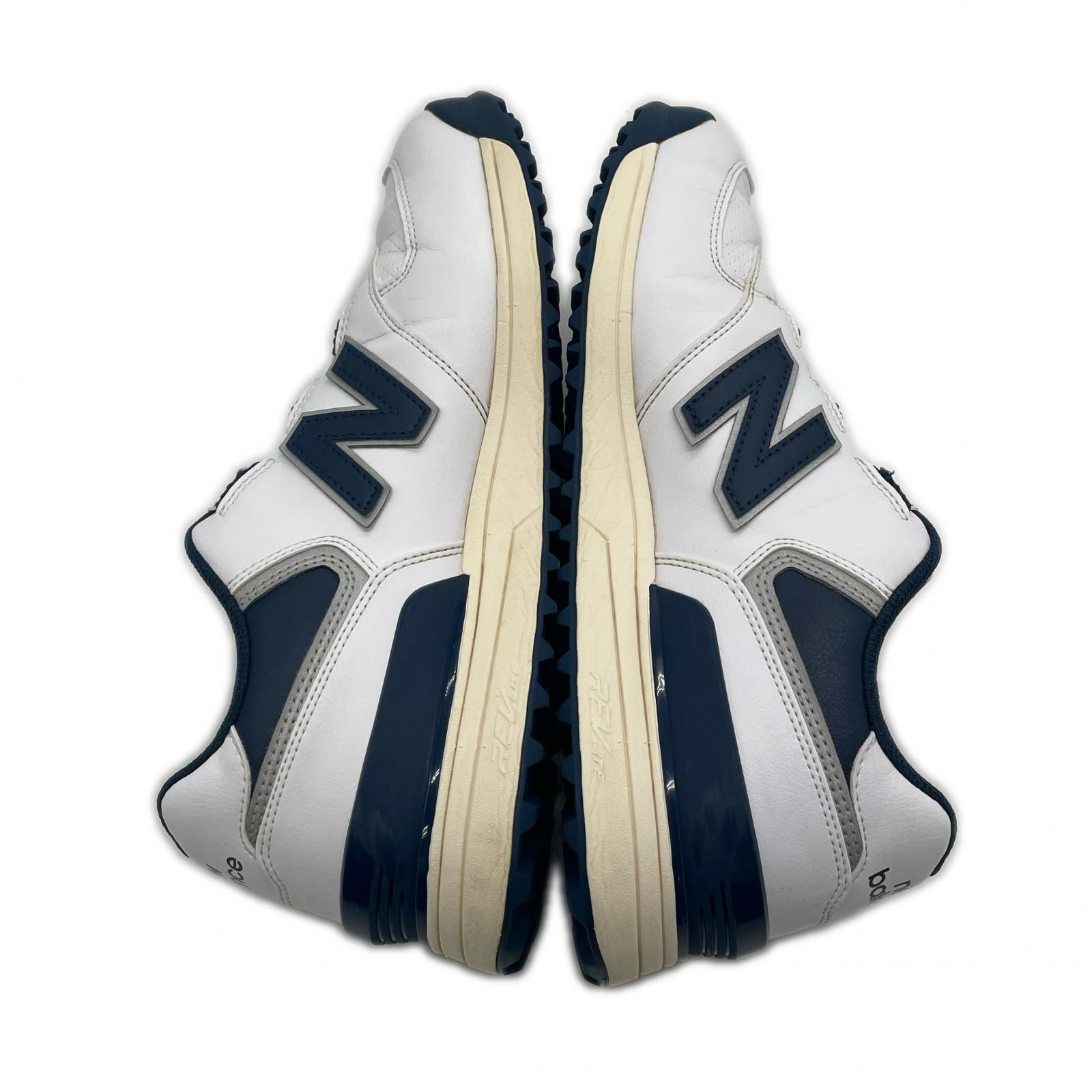 中古 ニューバランスゴルフ New Balance golf ゴルフシューズ 27cm 白