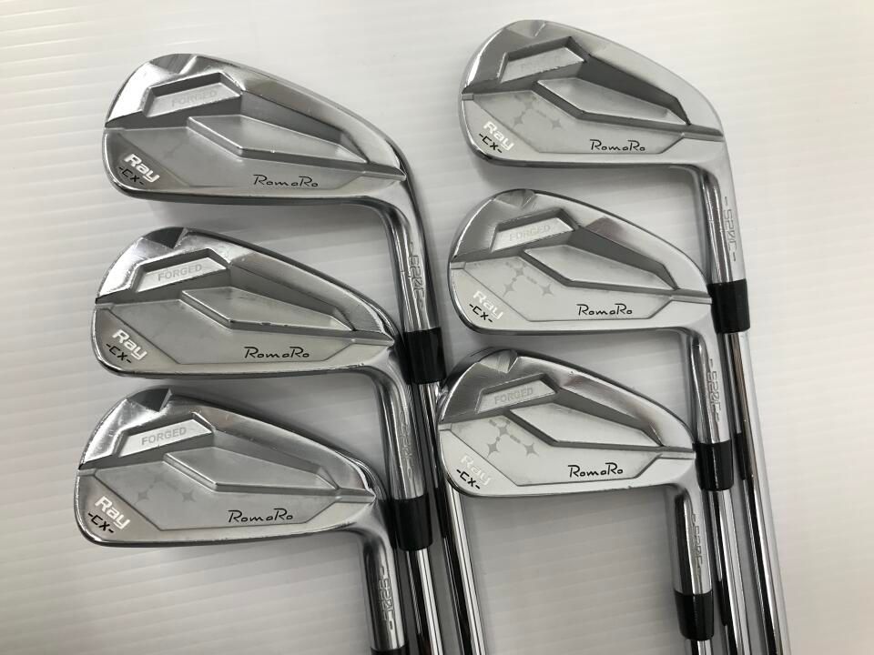 ロマロ Ray CX S20C ﾀﾞｲﾅﾐｯｸｺﾞｰﾙﾄﾞ S200フレックス アイアンセット