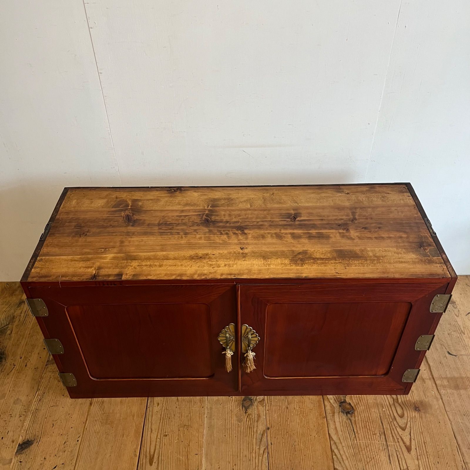 特別価格】アンティーク チェスト 箪笥 ローボード ローテーブル