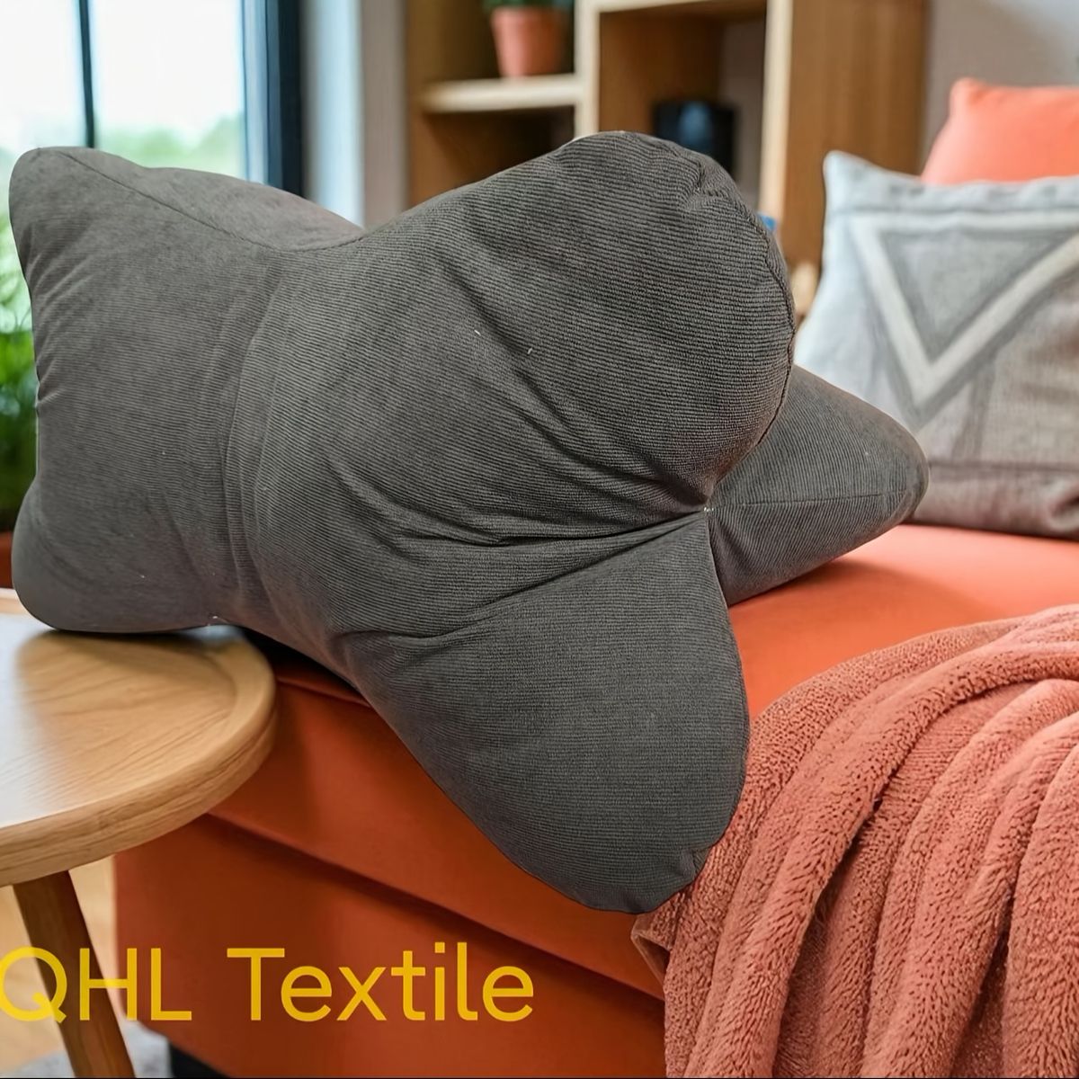 全6色展開】人間工学 三角形 腰サポートクッション オフィス