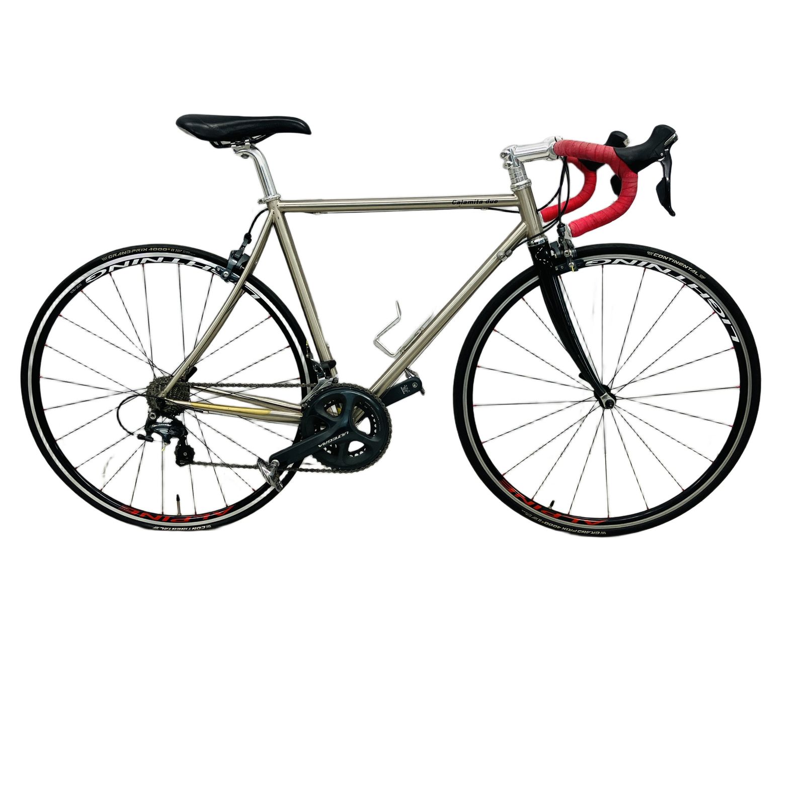 calamita due カラミータ クロモリロードバイク 52サイズ URTEGRA 6800