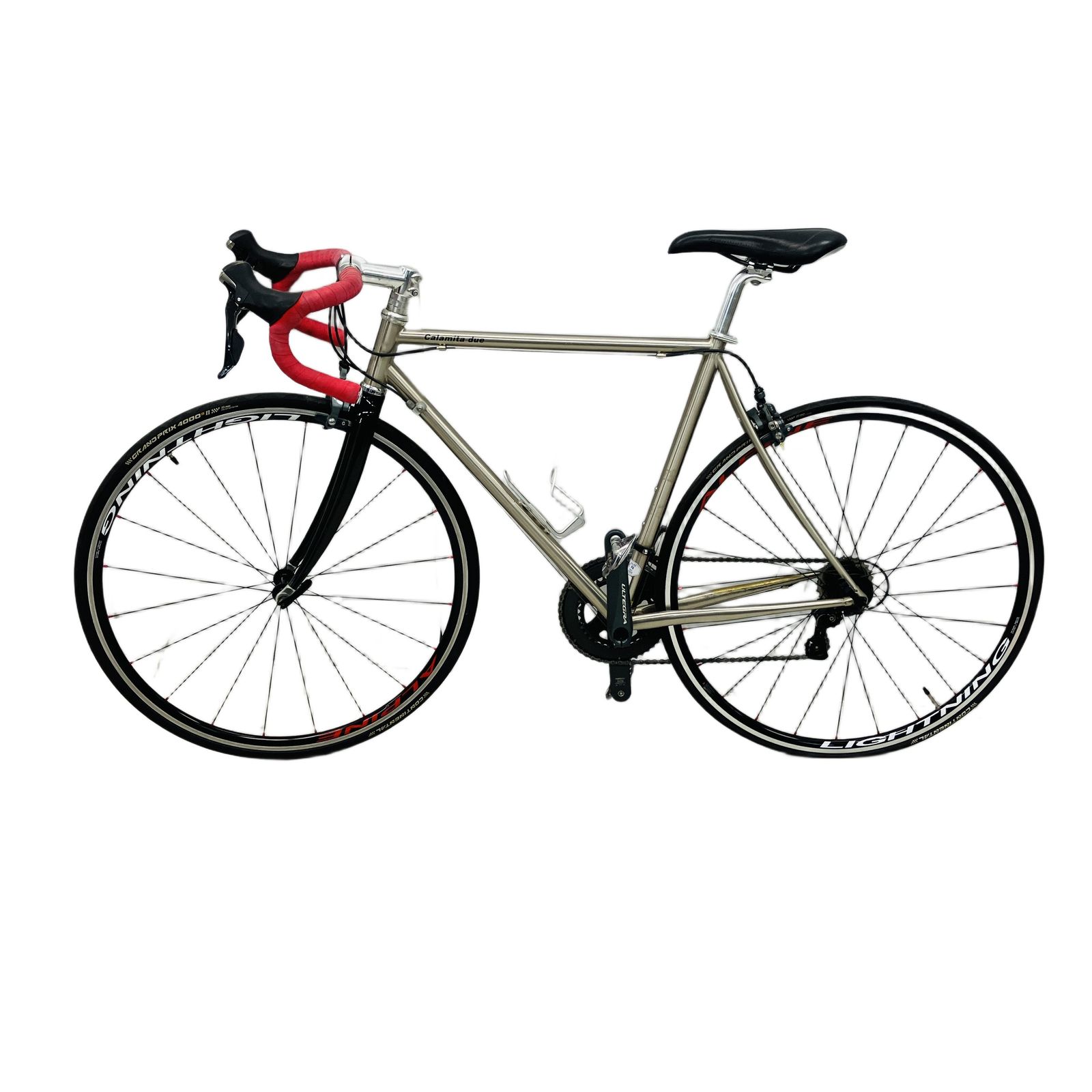 calamita due カラミータ クロモリロードバイク 52サイズ URTEGRA 6800