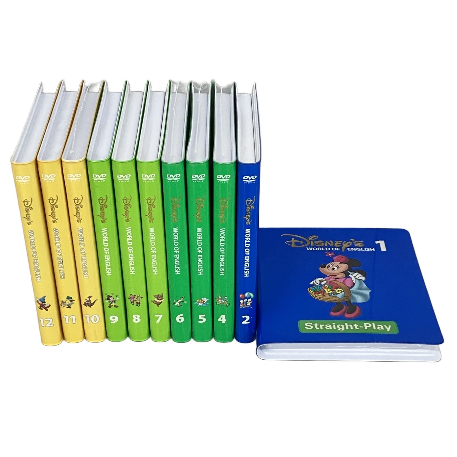 DWE ストレートプレイ DVDのみ 2015年頃 ディズニー英語システム 英語