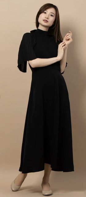 新品未使用 タグ付き LAGUNAMOON ラグナムーン ロングワンピース 黒