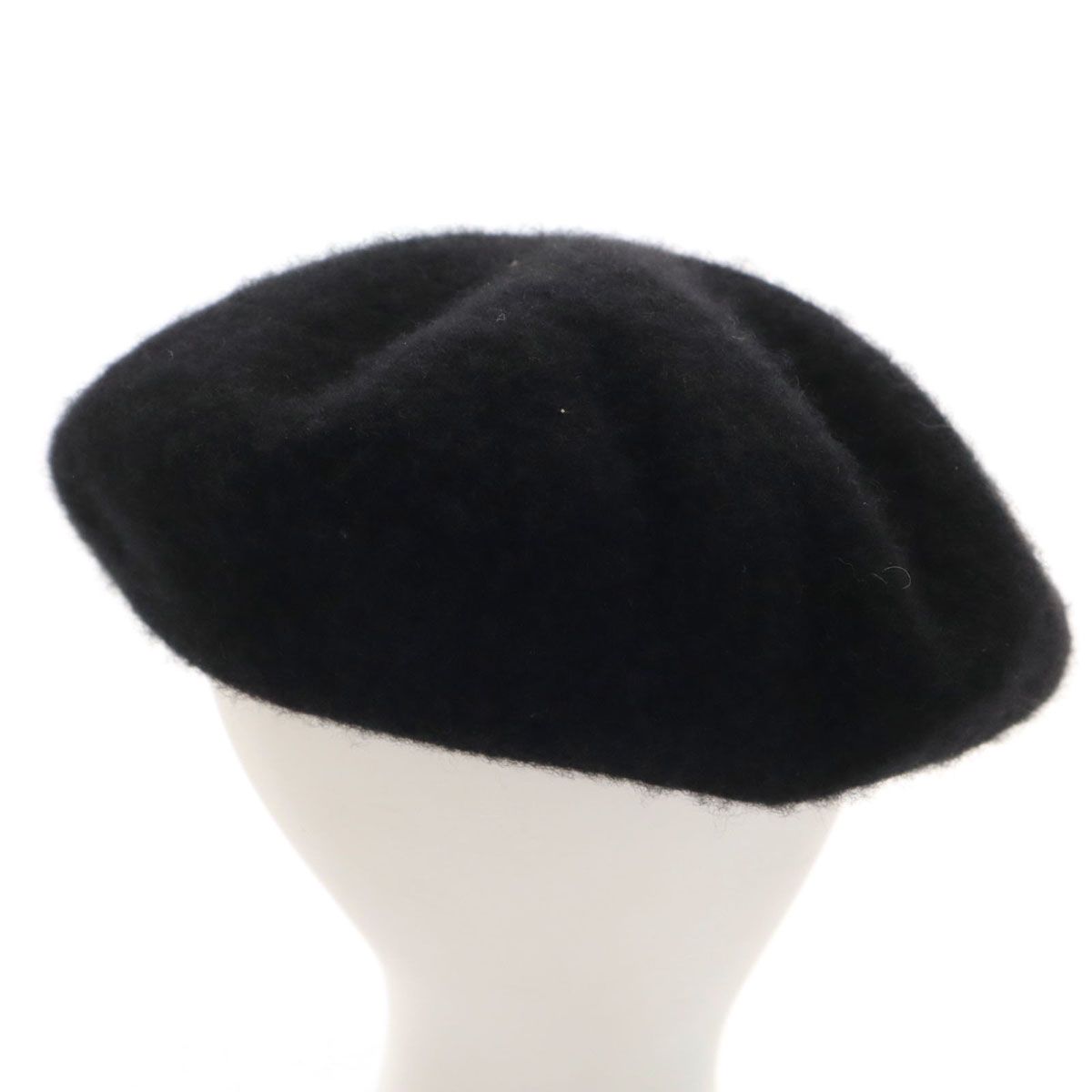 Vivienne Westwood ベレー帽 S-M 黒 Vivienne Westwood ヴィヴィアンウエストウッド 日本製 ベレー帽 S-M