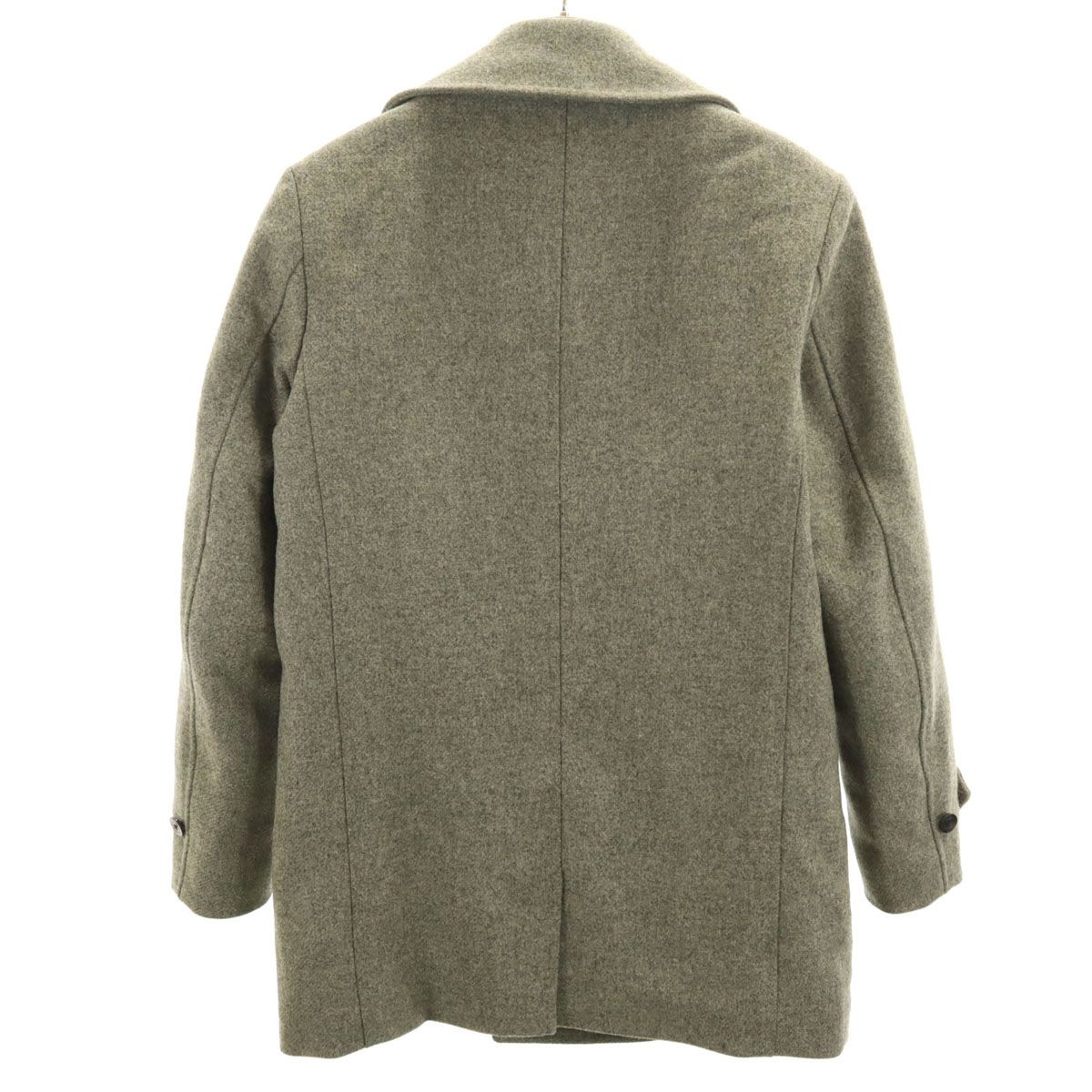 Brooks Brothers ブルックスブラザーズ MOON社 ピーコート S グレー P