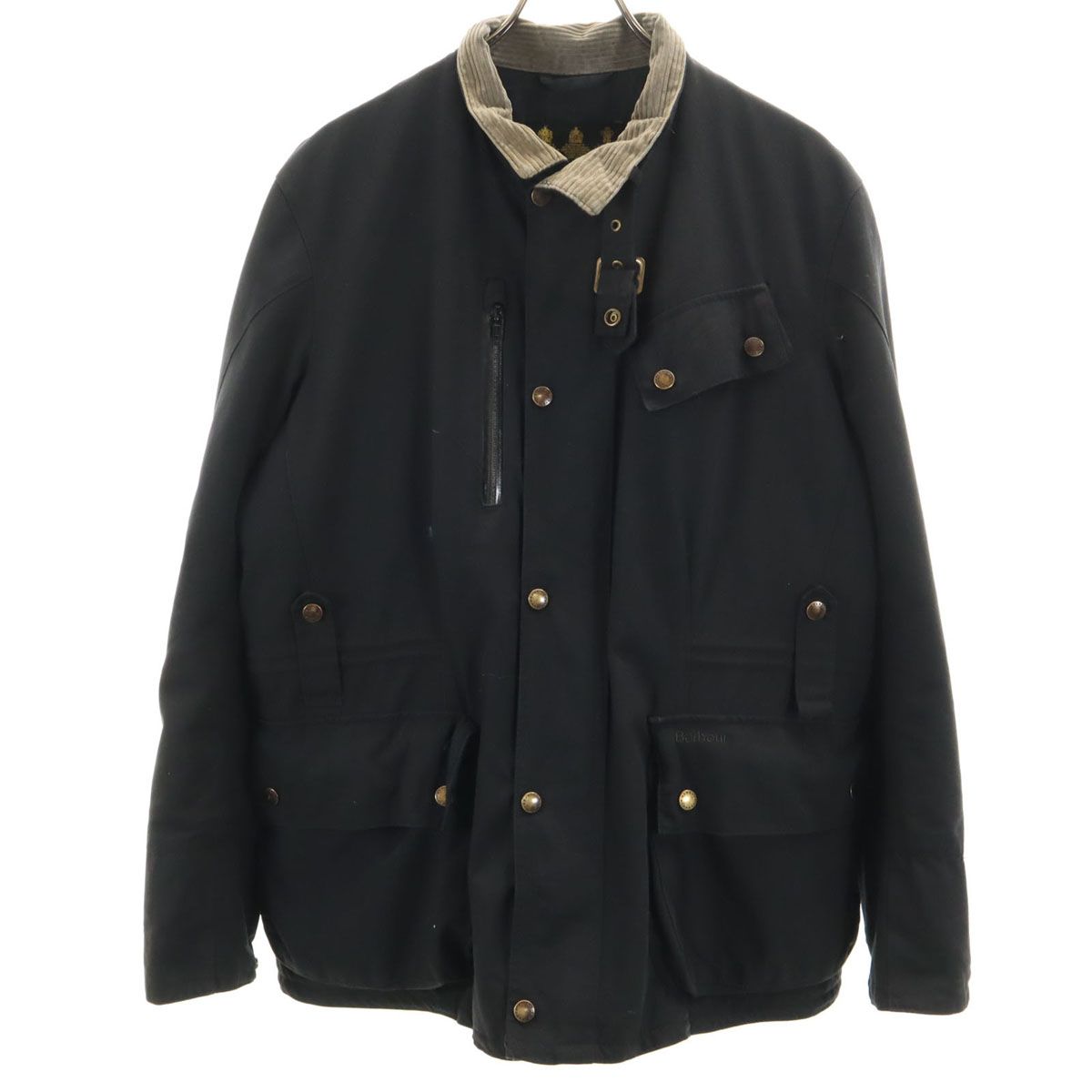 Barbour バブアー ウィンター バイカー ジャケット M ブラック メンズ 