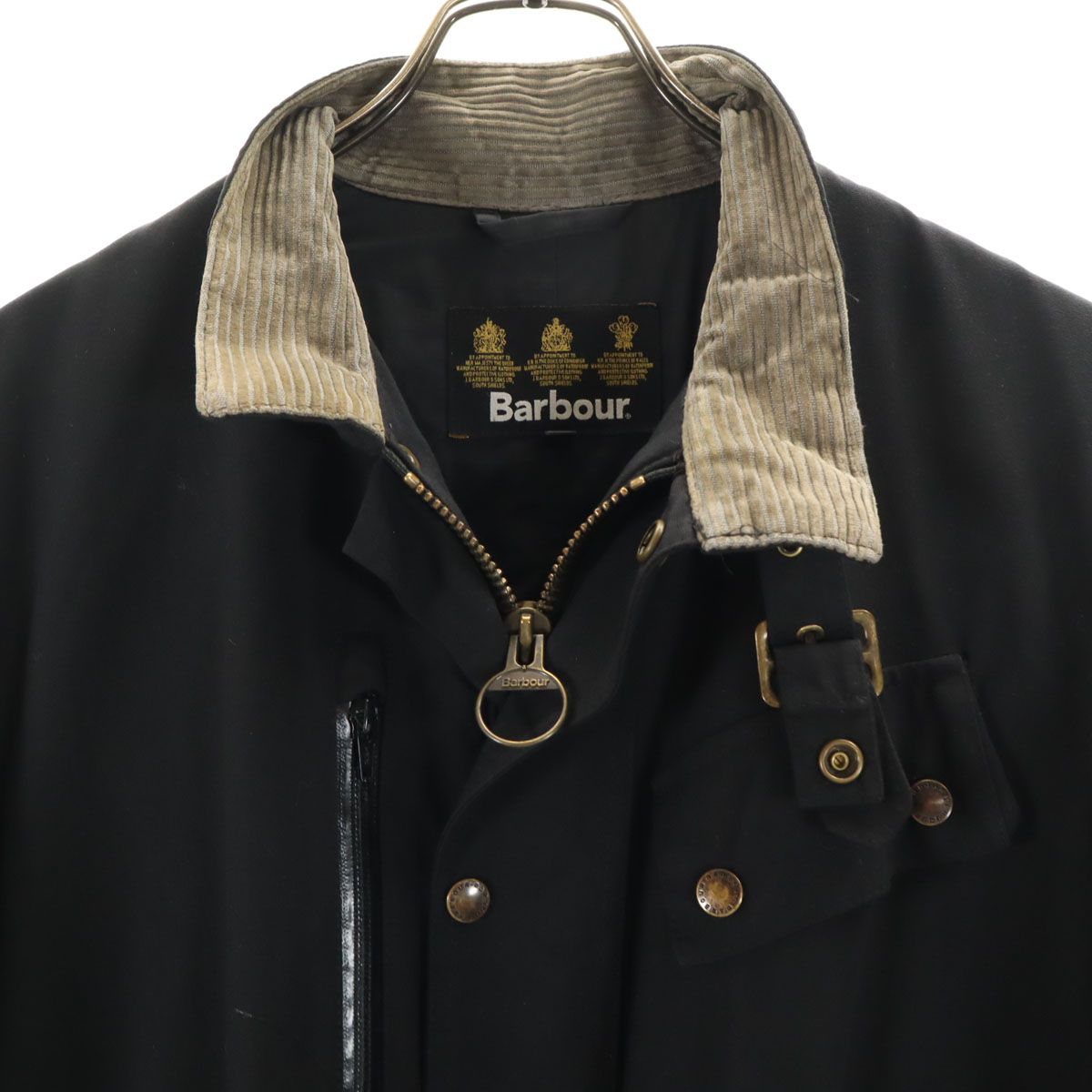 Barbour バブアー ウィンター バイカー ジャケット M ブラック メンズ 